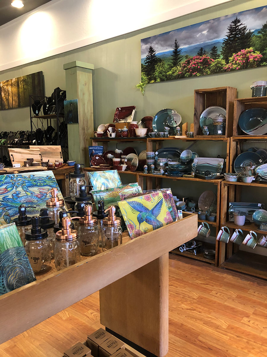 Pottery display